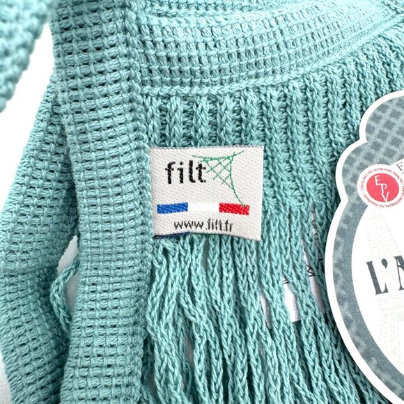 Filt Authentic French Market Bags turquoise blue NWT - Picture 3 of 5
